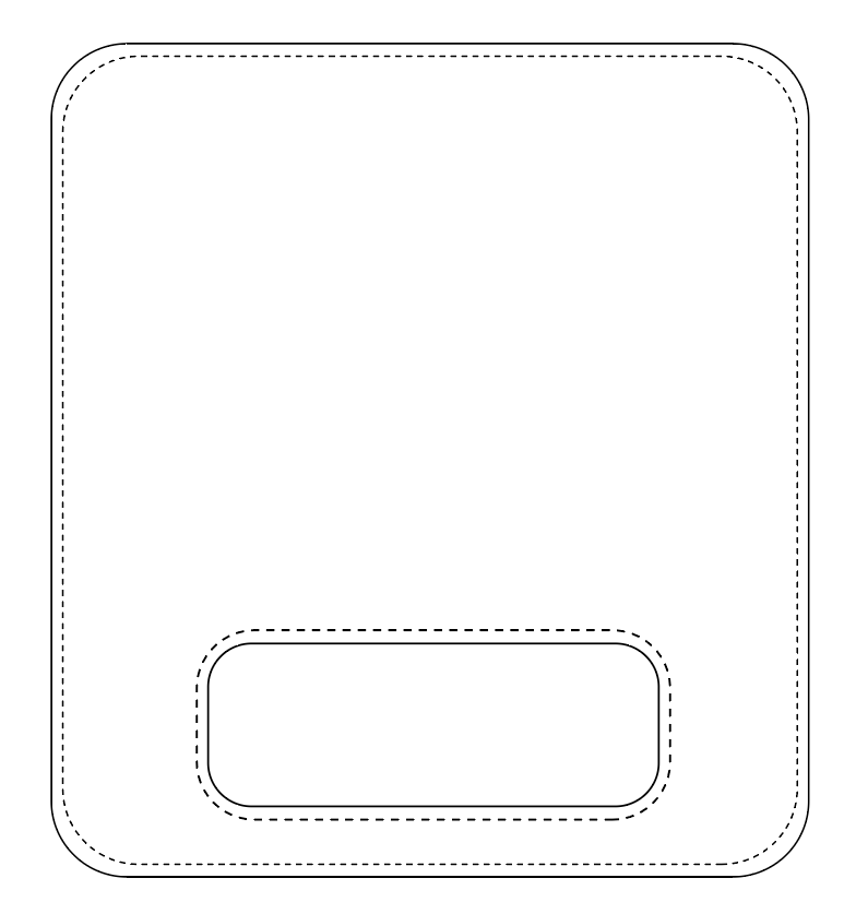 MOUSE PAD (20 X 22 CM) PIEL GENUINA