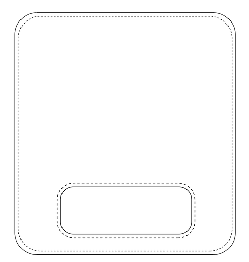 MOUSE PAD (20 X 22 CM) PIEL GENUINA